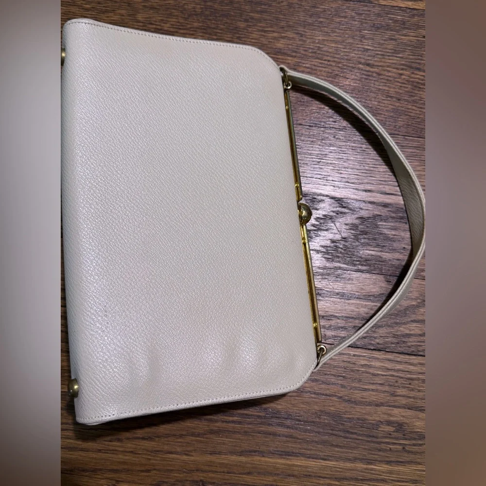 Vintage Cream/Bone White Handbag - Picture 4 of 7